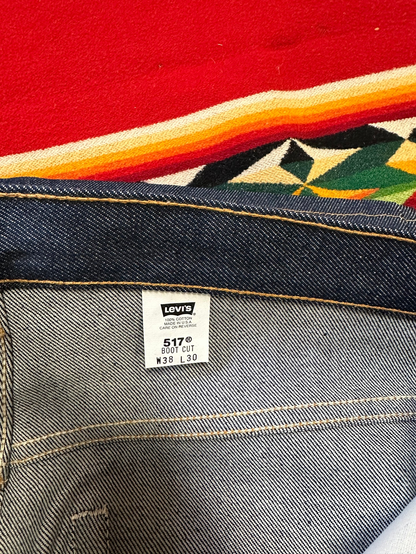 LEVI’s 517 Jeans 38x30 Made in USA