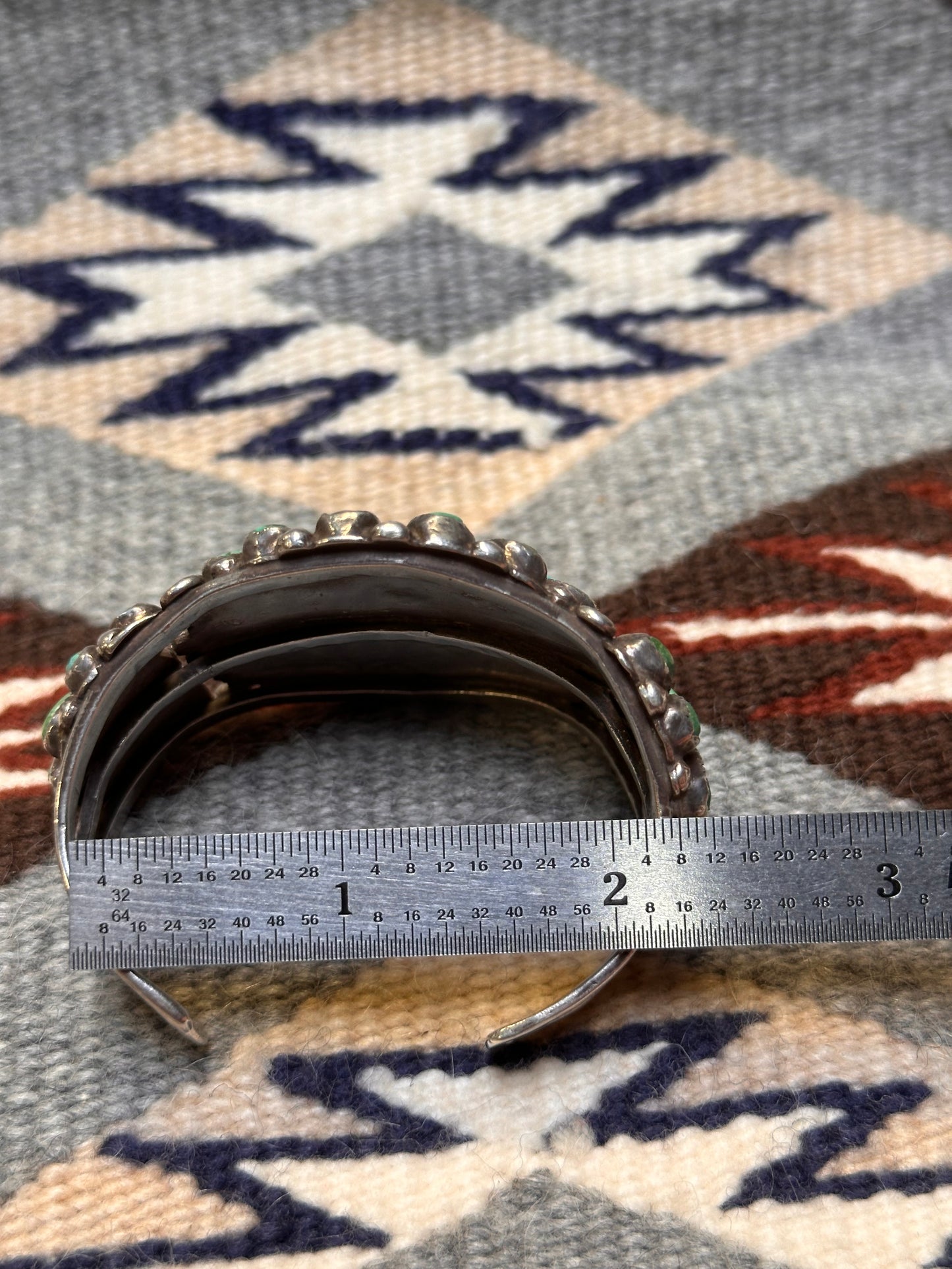 Zuni Cluster Cuff Bracelet