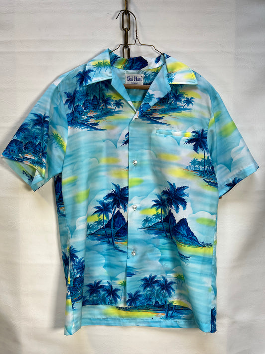 Kai Nani Hawaiian Shirt sz L