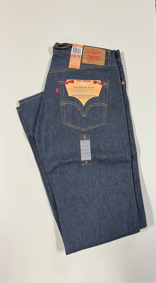 LEVI’s 501xx 35x40 Shrink-to-fit Denim Jeans Deadstock