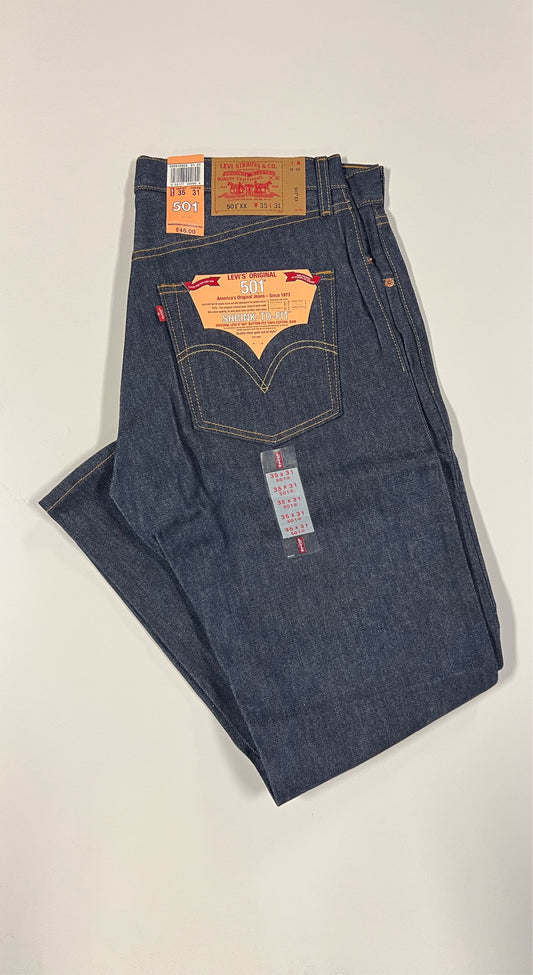 LEVI’s 501xx 35x31 Shrink-to-fit Denim Jeans Deadstock