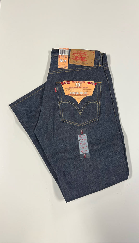 LEVI’s 501xx 33x30 Shrink-to-fit Denim Jeans Deadstock