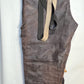 US Army Airforce WWII Leather Cargo Bomber Pants